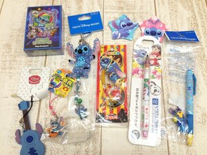 ◇ディズニー 《未開封品あり》スティッチグッズ 9点 ストラップ シャープペンシルほか 5M3-3 【60】