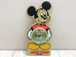 ◇ディズニー ミッキーマウス フィギュア 気温計 湿度計 7G86 【60】