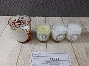 香水 diptyque ディプティック 4点 フレグランスキャンドル 8F26B 【60】