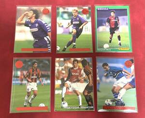 SERIEA99 panini サッカーカード　三浦知良　中田英寿　セリエa