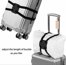 スーツケース 固定ベルト キャリーケース 荷物固定 荷締めベルト 固定バンド_画像5