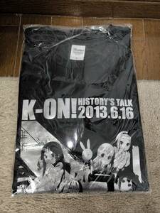 【未開封品】けいおん! Tシャツ Lサイズ K-ON HISTORY’S TALK 特典