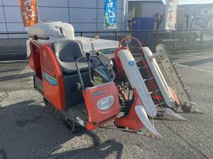 【神戸売切★引取限定】クボタ KUBOTA コンバイン SR-J4 SKYROAD JOYCOM C219 2条刈 428時間 袋式 スカイロード 農機具 輸出 貿易