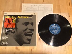 【ペラジャケLP】LITTLE RICHARD / MILLION SELLERS ミリオン・セラーズ(MH 143) / リトル・リチャード / インサート付属 / 64年日本盤