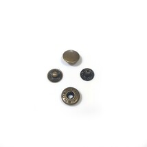 バネホック 12ｍｍ アンティーク 100組 レザークラフト ハンドメイド ボタン パーツ 補修 金具 留め具 NTYhm 定形外_画像4