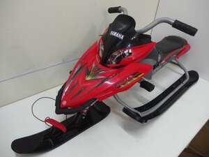 ▲/Zク3818　YMAMAHA ヤマハ ソリ スノーモービルモデル　子供用 そり 中古 現状品【自社便or引き取り】