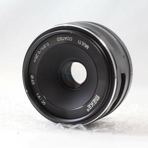 【美品級】メイケ MEIKE 25mm F1.8 マイクロフォーサーズ 用 M4/3 マウント レンズ (S427)