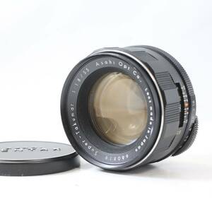 【外観良品】ペンタックス PENTAX Super-Takumar 55mm F1.8 前期型 M42 単焦点レンズ (S468)