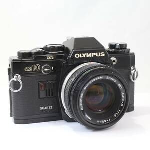 【シャッター/露出計OK】オリンパス OLYMPUS OM10 QUARTZ ＋ OM-SYSTEM ZUIKO MC AUTO-S 50mm F1.8 レンズセット【同梱OK】 (S530)