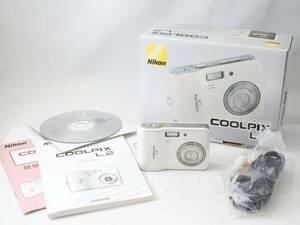 【良品】ニコン Nikon COOLPIX L2 コンパクトデジタルカメラ 元箱付き 単三電池使用 (S452)