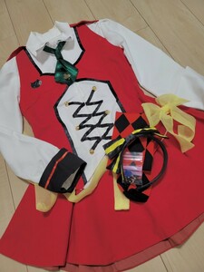 【新品未使用】ラブライブ！ スクフェス SUNNY DAY SONG サニソン 小泉花陽 かよちん XL アニメ アイドル コスプレ cos 戦艦 衣装 1円 