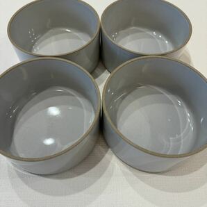 ◇Hasami Porcelain（ハサミポーセリン）　ボウルトール 　ナチュラル　HPM014　φ145×H72mm　4枚　美品　匿名配送　送料無料◇