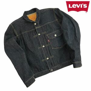 美品 Levi's リーバイス 506XX 1st 復刻 バレンシア工場 Gジャン サイズ36/S-M相当 濃紺(色残り80-85%程) ポケット下.袖汚れ有 希少 A3096