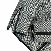 新品同様 BURBERRY BLACK LABEL バーバリーブラックレーベル ダウンジャケット サイズM ギンガムチェック柄 袖ホース刺繍 極美品 A3115_画像6