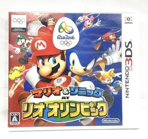 【B】【9749】☆★NINTENDO 3DS マリオ＆ソニック AT リオオリンピック　ゲームソフト　任天堂　動作未確認　現状品★☆