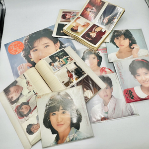 岡田有希子 EPレコード おまとめ6枚 ファースト・デイト リトルプリンセス 贈りもの 中古品 プロマイド 生写真