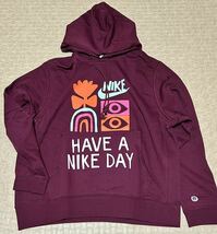 定価10,780円（税込）NIKE・HAVE A NIKE DAY フレンチテリー プルオーバー パーカー・2XL サイズ・新品_画像1