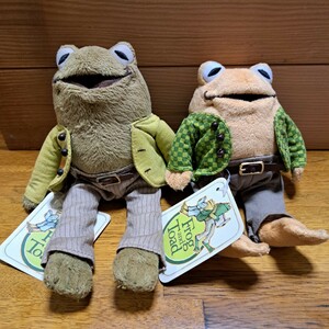 【タグあり】ぬいぐるみ　がまくんとかえるくん　ベネリック　ぬいぐるみS　ふたりはともだち　frog&toad