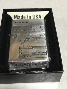 未使用★ZIPPO ★ オイルライター★GT-R32★両面彫り★スカイライン