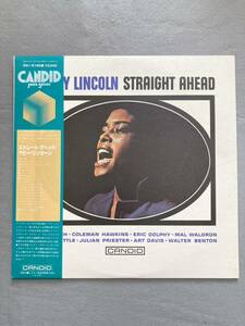 ★★C1☆LPレコード STRAIGHT AHEAD ストレート・アヘッド ABBEY LINCOLN アビー・リンカーン☆