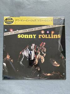 ★★C5☆LPレコード OUR MAN IN JAZZ アワ・マン・イン・ジャズ SONNY ROLLINS ソニー・ロリンズ☆