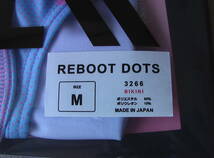 EGDE≪ REBOOT DOTS スーパーローライズ ビキニ　3266　ブルー　Mサイズ　新品　完売品_画像5