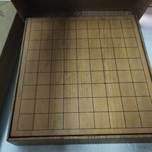 高級卓上将棋盤碁盤２個セット【120サイズ】_画像3