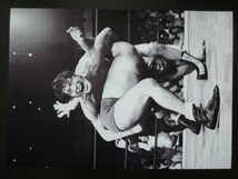 A4 額付き ポスター アントニオ猪木 Antonio Inoki タイガージェットシン 卍固め 1974 プロレス _画像1