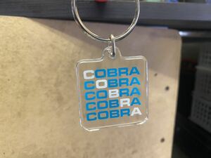 COBRAコブラ ロゴ キーホルダー フォード キーホルダー 雑貨 キー キーリング 