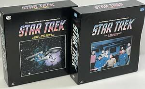 STAR TREK　LD-BOX(レーザーディスク)　　宇宙大作戦全1～55(解説書付)　　ファーストシーズン全16枚入+セコンドシーズン全14枚入　