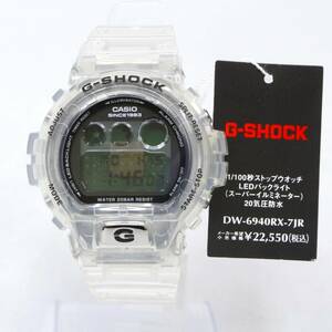 Модель 40-й годовщины G-Shock ◆ Неиспользованная ◆ Casio [G-Shock] DW-6940RX-7JR / CLEAR SKELETON / BOX ОПИСАТО