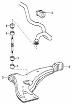 SIBERIAN BUSHING/シベリアンブッシング スタビライザー用ウレタンブッシュ カローラ2 EL43 Frサスペンション 2個 1-01-458 48815-16160_画像3