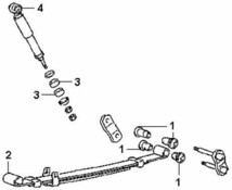 SIBERIAN BUSHING リーフスプリング用ウレタンブッシュ デリカバン P12V Rr サスペンション 4個 3-10-071 MB111071/4150A094/4150A174/MB5_画像4