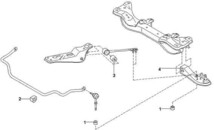 SIBERIAN BUSHING リンクコンプリート用ウレタンブッシュ ステージア WC34 Fr サスペンション 1個 2-06-128 54500-4P000/54501-0P050/5450_画像3