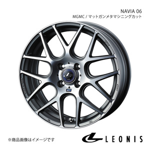 LEONIS/NAVIA 06 スクラムワゴン DG64W アルミホイール1本【15×4.5J 4-100 INSET45 MGMC(マットガンメタマシニングカット)】0037600