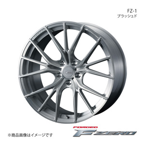 F ZERO/FZ-1 インプレッサ GH系 アルミホイール1本【18×7.5J 5-100 INSET45 ブラッシュド】0038966