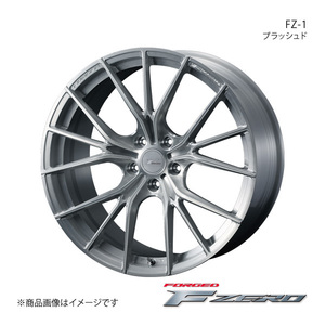 F ZERO/FZ-1 CX-3 DK系 4WD アルミホイール1本【18×7.5J 5-114.3 INSET48 ブラッシュド】0038968