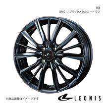 LEONIS/VX アルト/アルトエコ HA37S/HA97S アルミホイール1本【15×4.5J 4-100 INSET45 BMC1(ブラックメタルコート ワン)】0039250_画像1