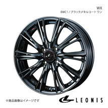 LEONIS/WX セルボ MG21S アルミホイール1本【16×5.0J 4-100 INSET45 BMC1(ブラックメタルコート ワン)】0039263_画像1