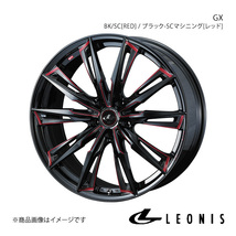 LEONIS/GX ヴァンガード 30系 標準ボディ アルミホイール1本【18×7.0J 5-114.3 INSET47 BK/SC[RED]】0039372_画像1