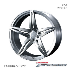 F ZERO/FZ-3 JEEP パトリオット MK74 アルミホイール1本【18×7.5J 5-114.3 INSET38 ブラッシュド】0039455