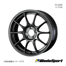 WedsSport/TC105X スカイライン V36セダン 4WD アルミホイール1本【17×8.0J 5-114.3 INSET42 EJ-TITAN】0073520_画像1