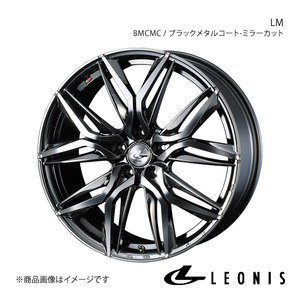 LEONIS/LM ステージア M35 FR アルミホイール1本【17×7.0J 5-114.3 INSET42 BMCMC】0040809