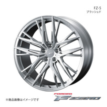 F ZERO/FZ-5 NX 20系 オプション オレンジキャリパー含む アルミホイール1本【18×8.5J 5-114.3 INSET35 ブラッシュド】0040906_画像1