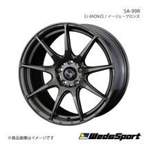 WedsSport/SA-99R RENAULT ルーテシア RM5M アルミホイール1本【17×7.0J 5-114.3 INSET53 EJ-BRONZE】0073889_画像1