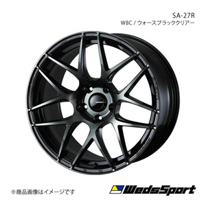 WedsSport/SA-27R エブリイワゴン DA64W アルミホイール1本【15×5.0J 4-100 INSET45 WBC】0074157