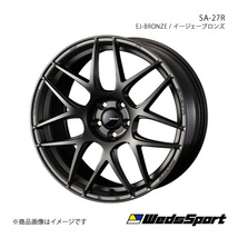 WedsSport/SA-27R GS 10系 4WD アルミホイール1本【17×7.5J 5-114.3 INSET45 EJ-BRONZE】0074170_画像1