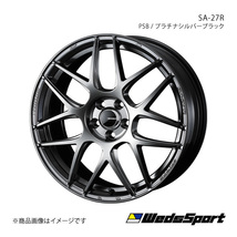 WedsSport/SA-27R フォレスター SH系 アルミホイール1本【17×7.0J 5-100 INSET45 PSB】0074211_画像1