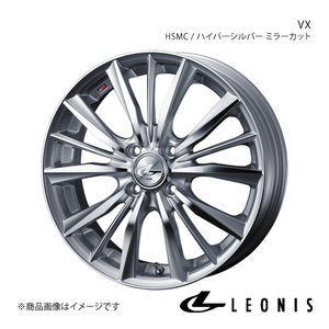 LEONIS/VX ヴィッツ 130系 純正タイヤサイズ(175/65-15) アルミホイール1本【15×6.0J 4-100 INSET43 HSMC】0033238