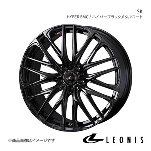 LEONIS/SK フーガ Y50 4WD アルミホイール1本【19×8.0J 5-114.3 INSET43 HYPER BMC】0038342